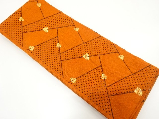 JAPANESE HANHABA OBI / WOVEN TOP PATTERN